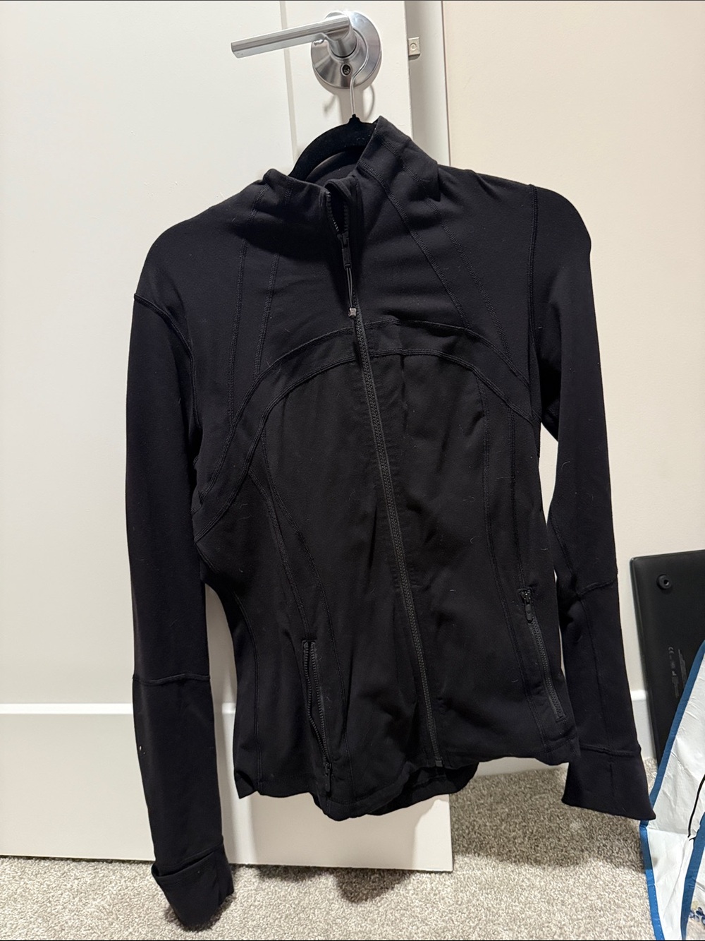 lululemon athletica Black Athletic Zip Hoodie